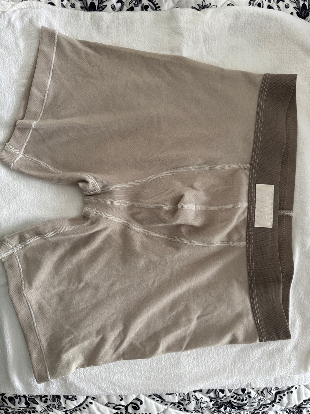 SKIMS Men's Boxer Briefs in Taupe